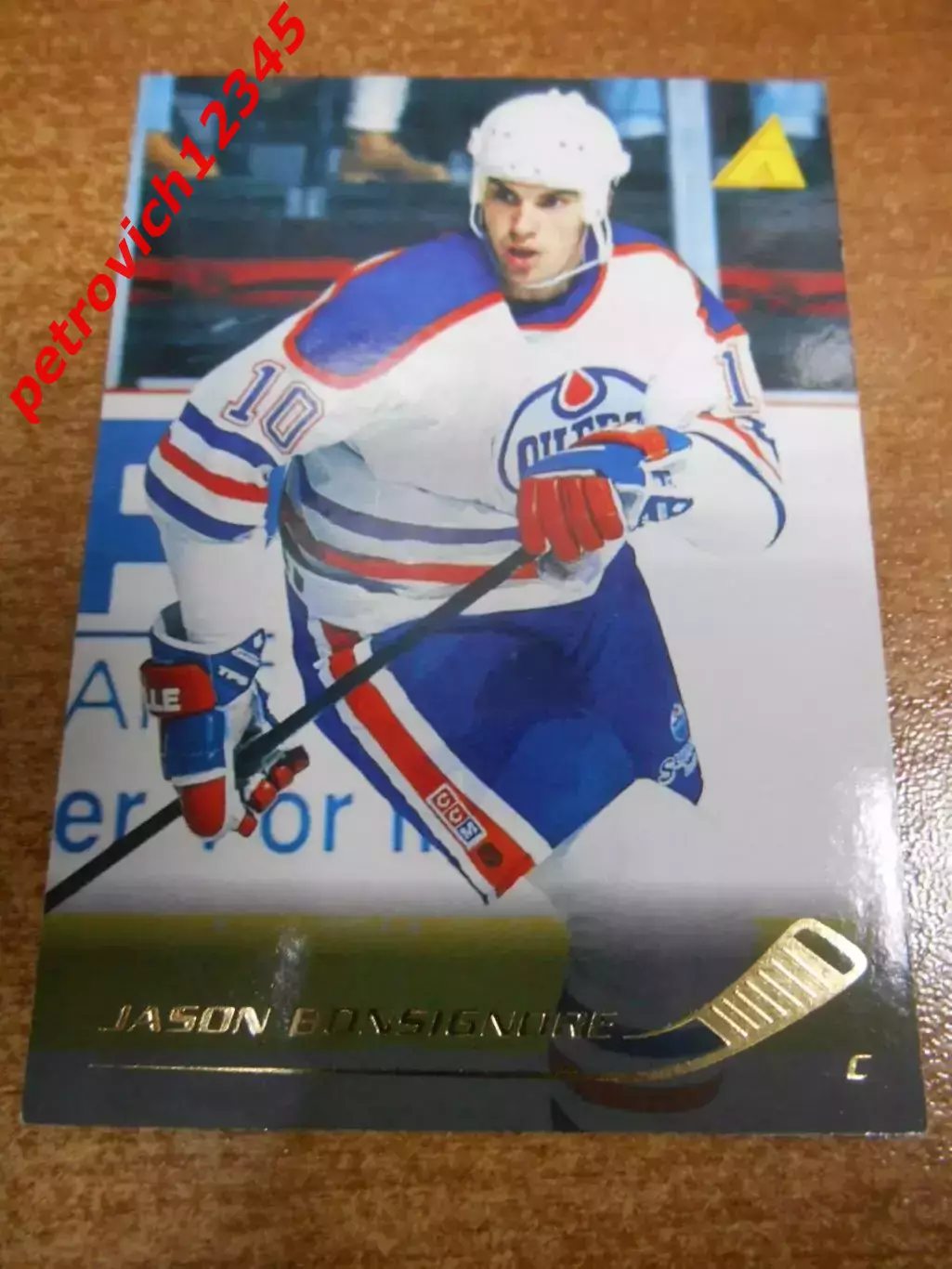 футбол. карточка = 207 - Jason Bonsignore - Edmonton Oilers