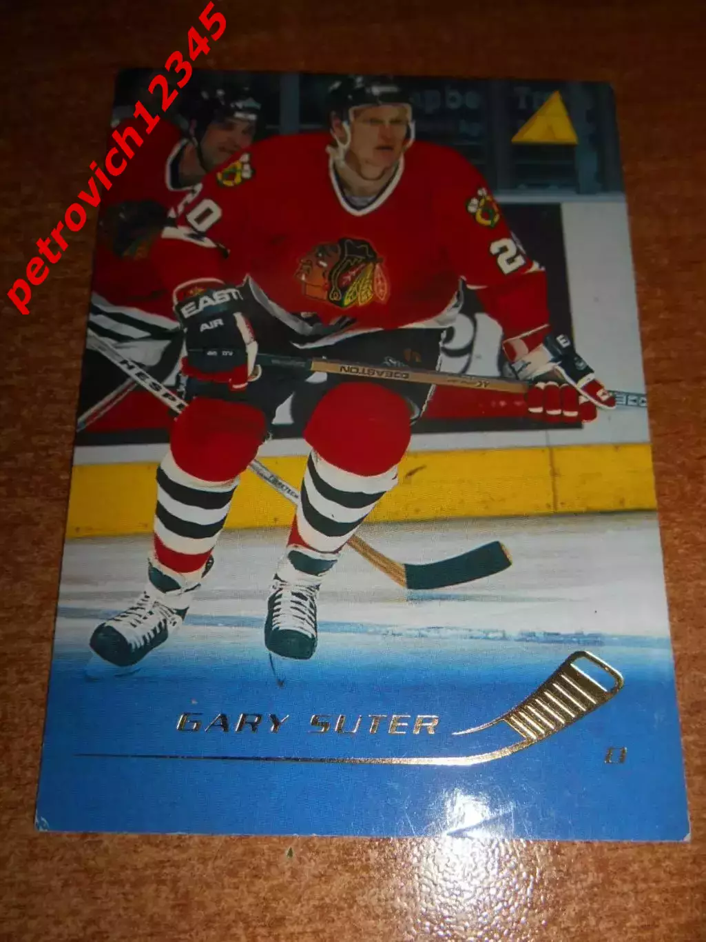 футбол. карточка = 68 - Gary Suter - Chicago Blackhawks