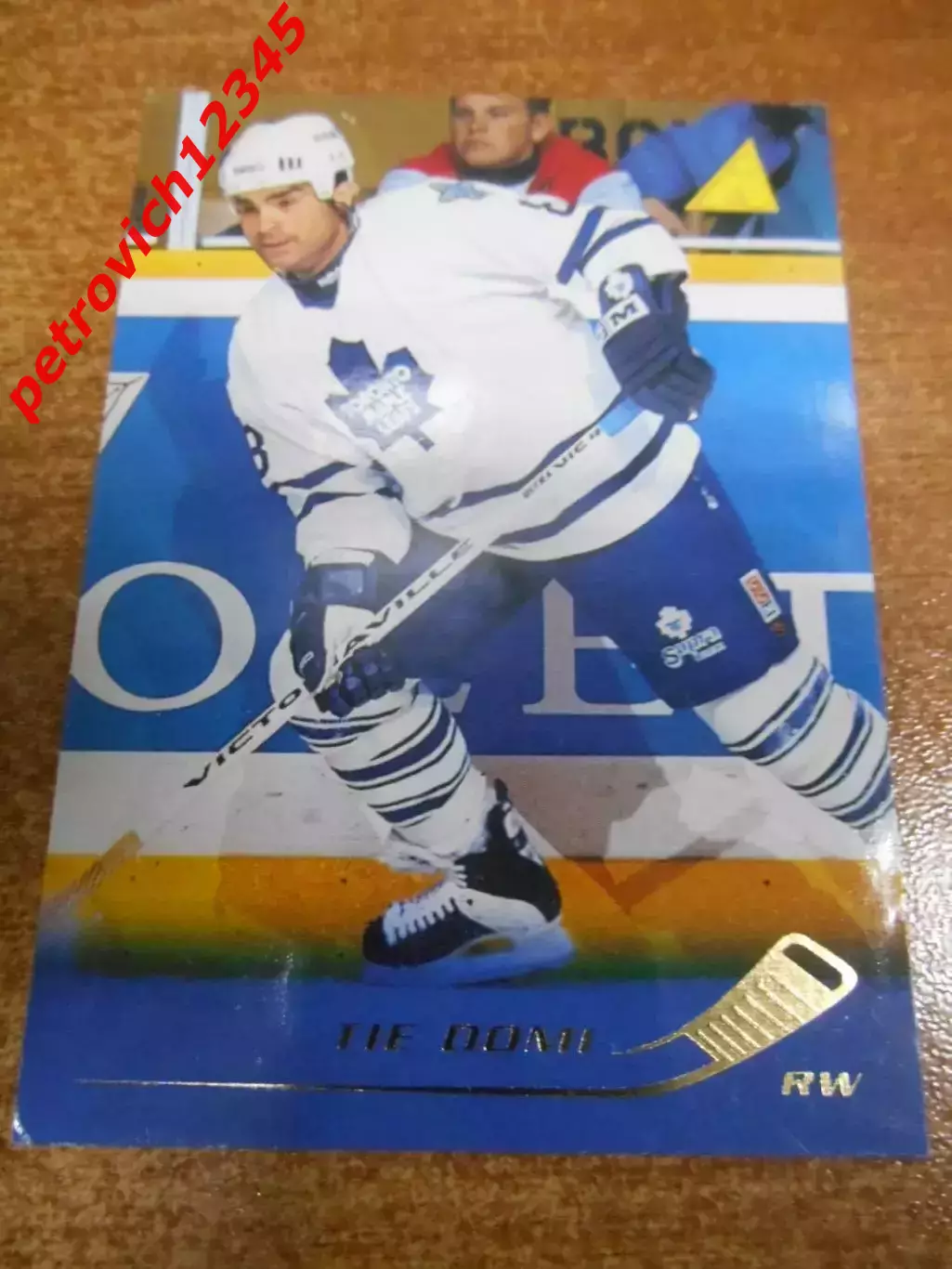 футбол. карточка = 159 - Tie Domi - Toronto Maple Leafs
