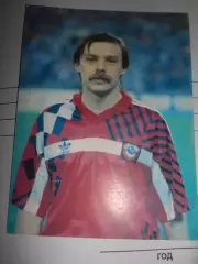 Открытка - Д Галямин ЦСКА