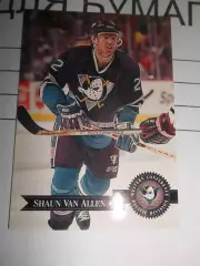 футбол. карточка = 26 - Shaun Van Allen - Anaheim Mighty Ducks