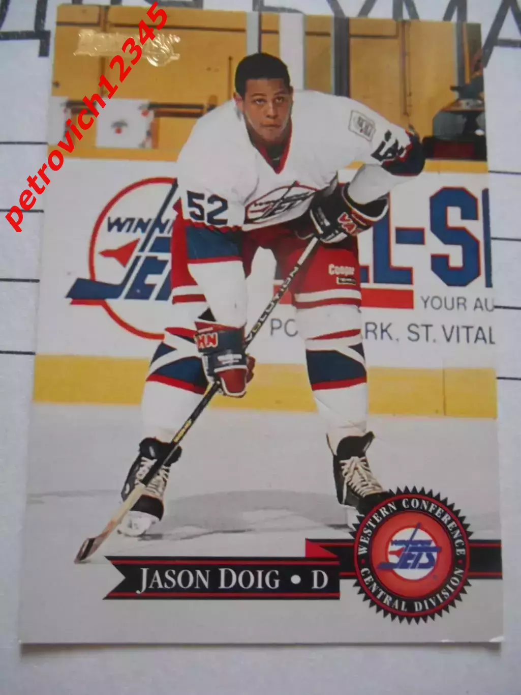 карточка = 253 - Jason Doig - Winnipeg Jets