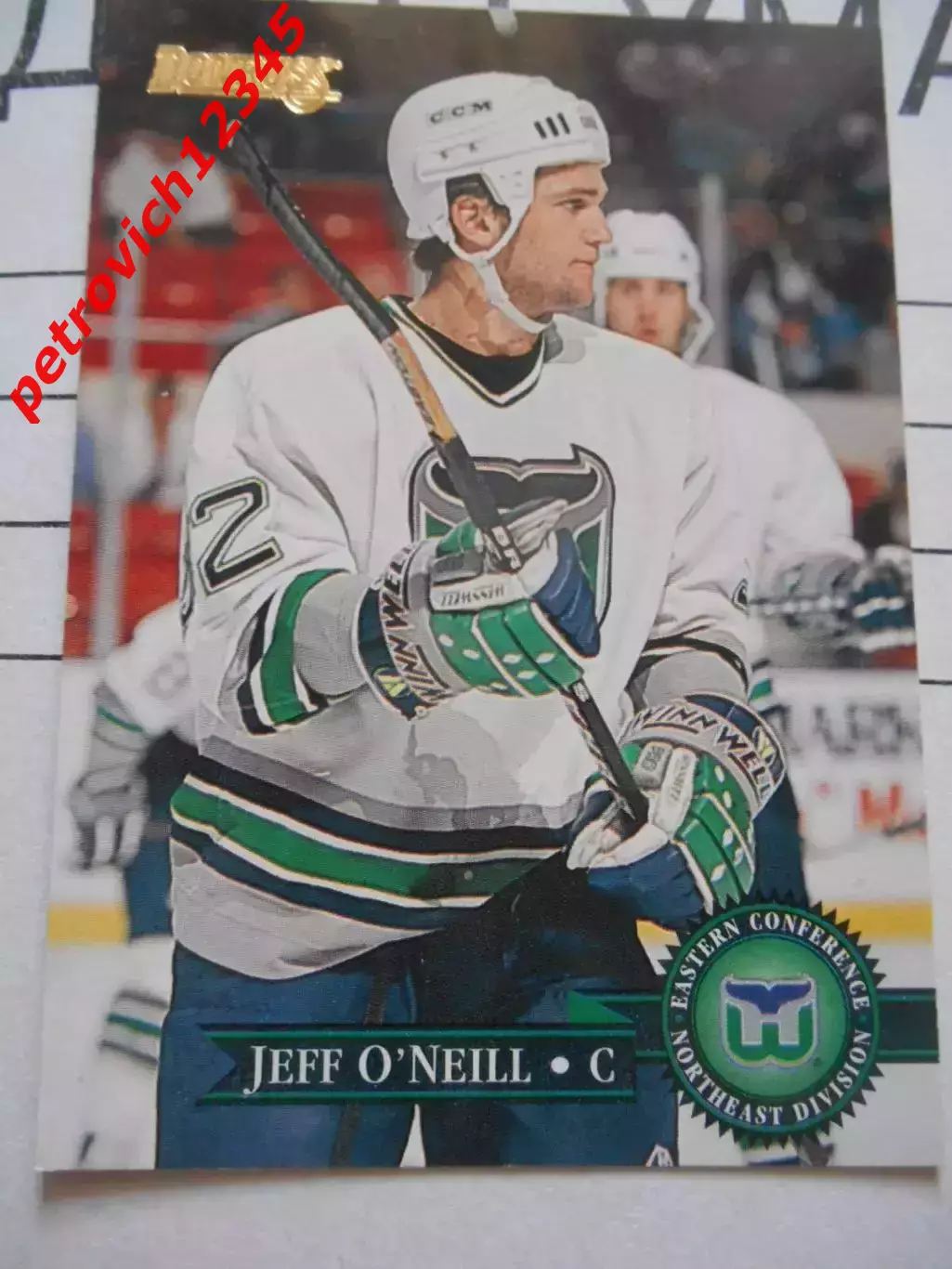 карточка = 244 - Jeff O'Neill - Hartford Whalers