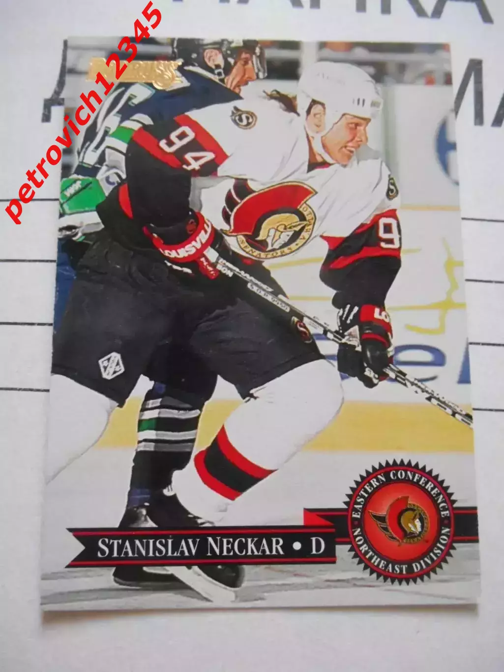 карточка = 131 - Stanislav Neckar - Ottawa Senators