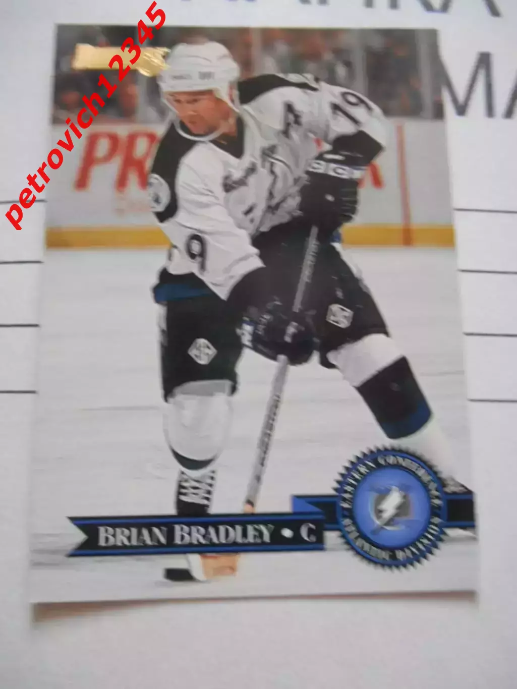 карточка = 139 - Brian Bradley - Tampa Bay Lightning