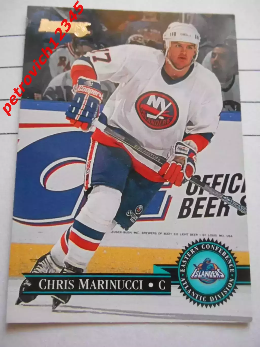 карточка = 6 - Chris Marinucci - New York Islanders
