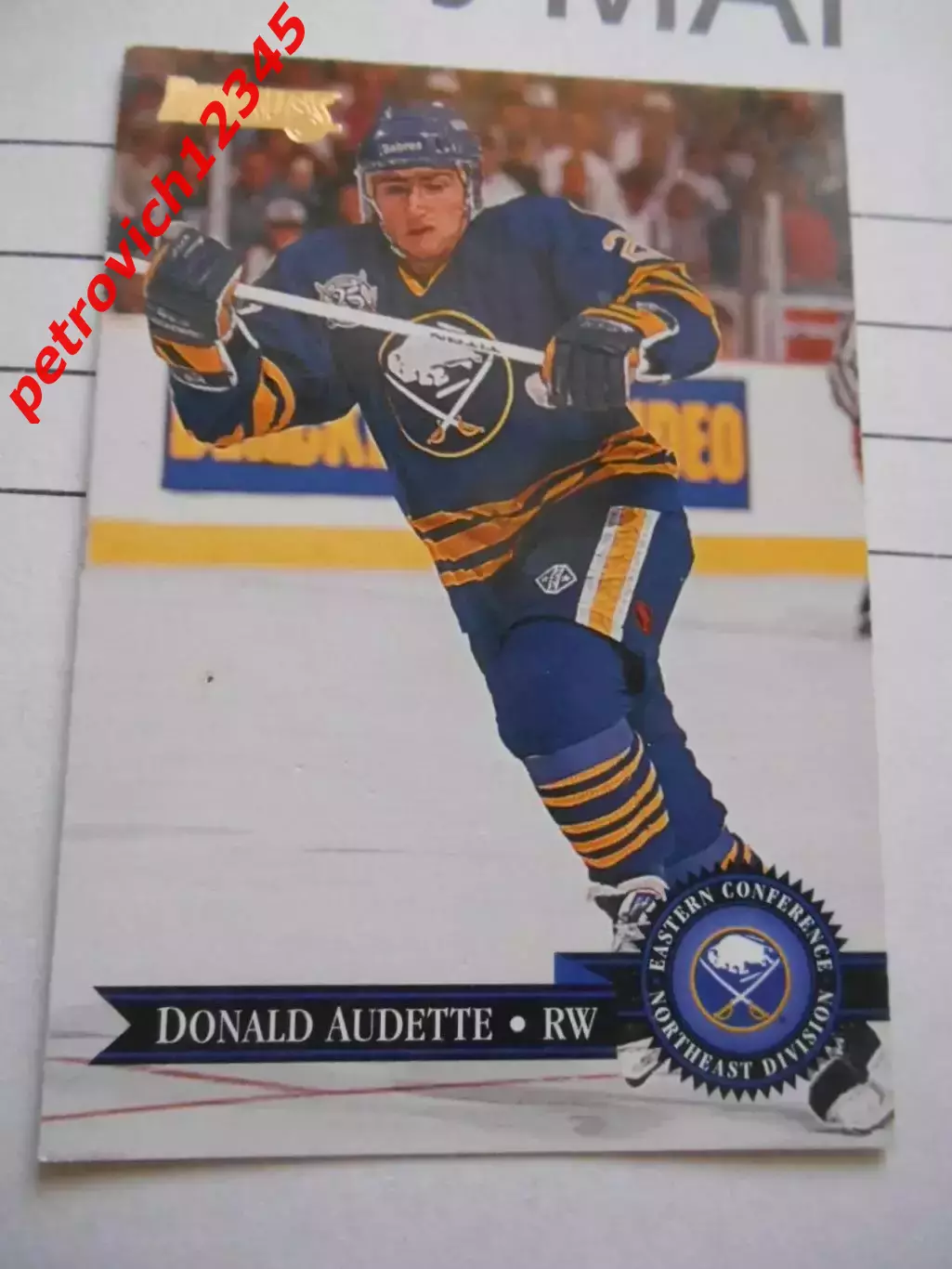карточка = 141 - Donald Audette - Buffalo Sabres