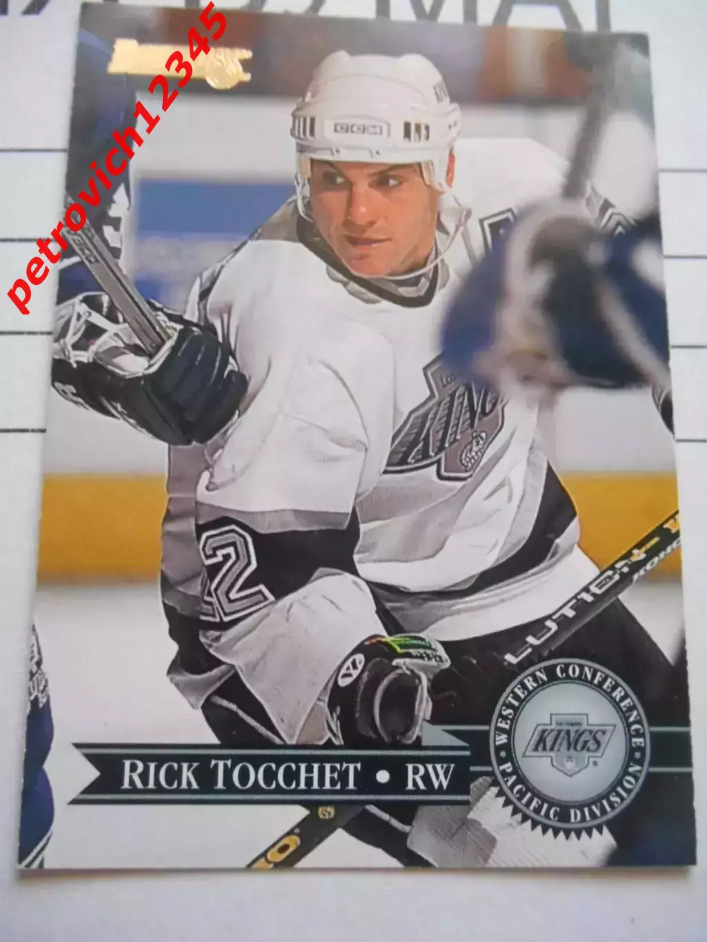 карточка = 41 - Rick Tocchet - Los Angeles Kings