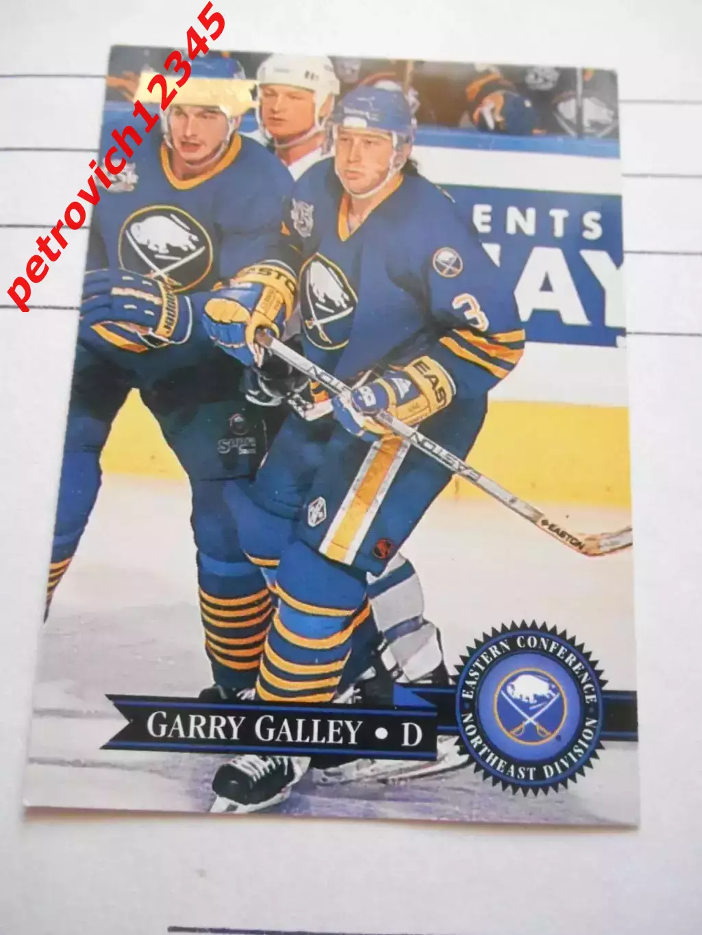 карточка = 116 - Garry Galley - Buffalo Sabres