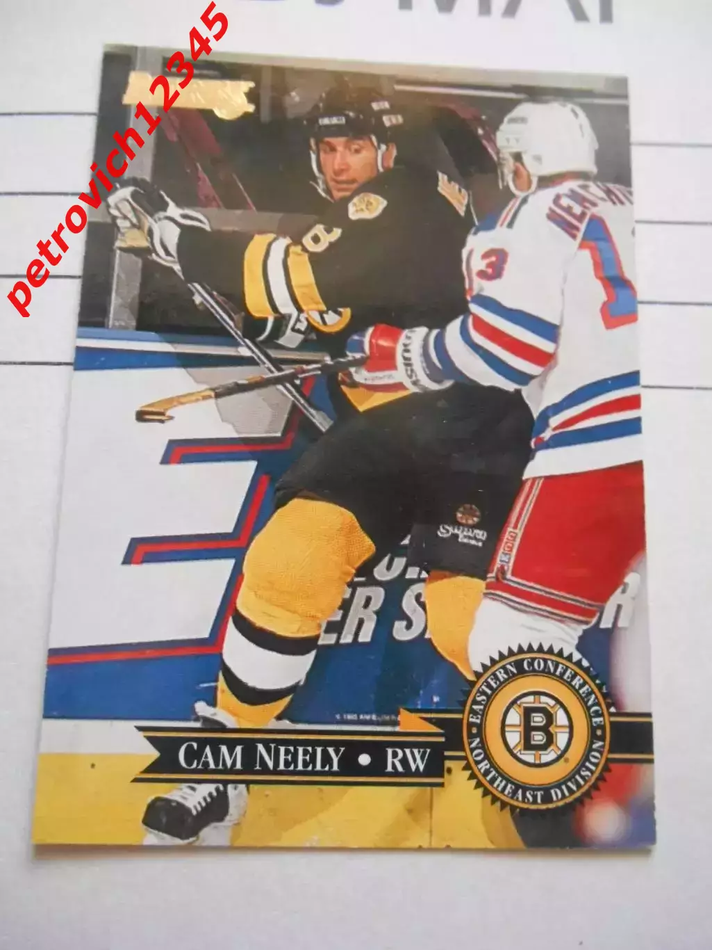 карточка = 165 - Cam Neely - Boston Bruins