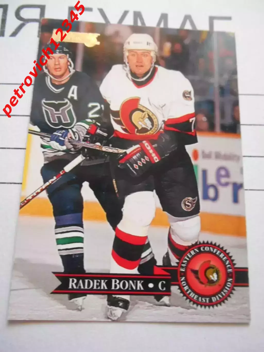 карточка = 194 - Radek Bonk - Ottawa Senators