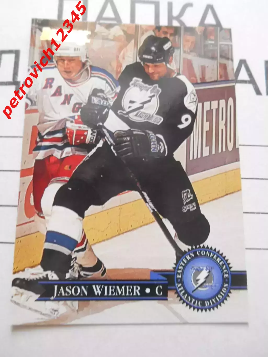 карточка = 11 - Jason Wiemer - Tampa Bay Lightning