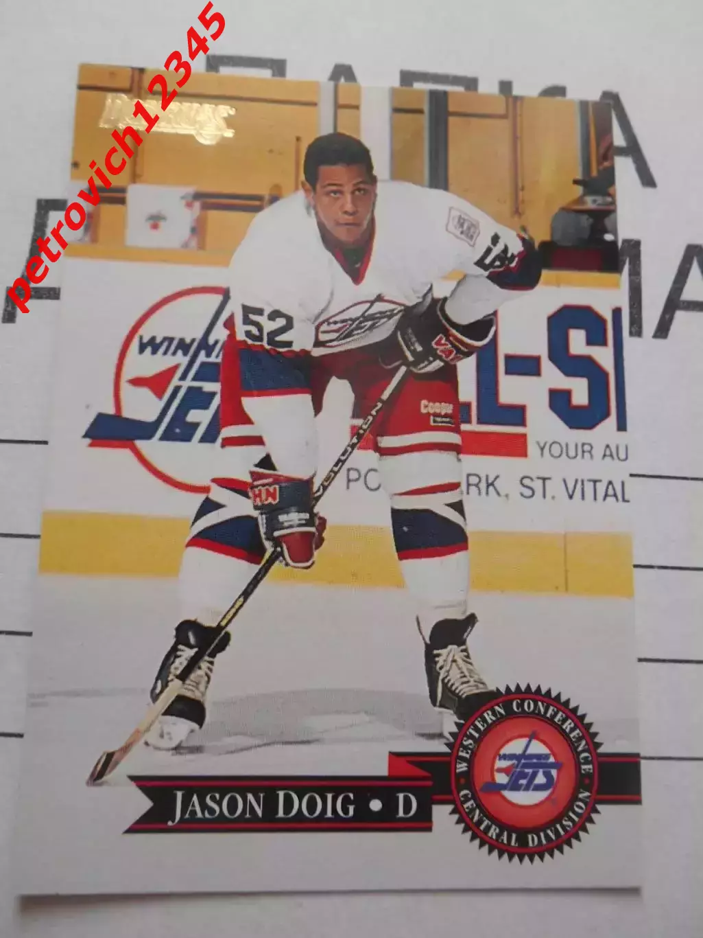 карточка = 253 - Jason Doig - Winnipeg Jets