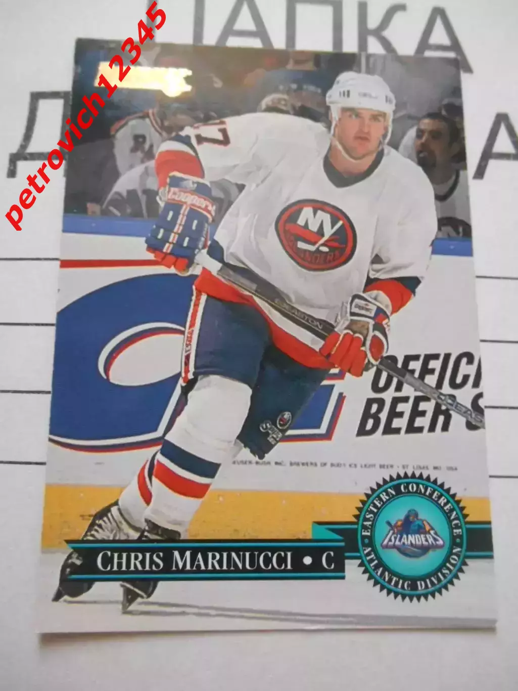 карточка = 6 - Chris Marinucci - New York Islanders