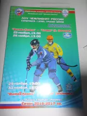 Динамо Казань - Старт Нижний Новгород - Волга Ульяновск - 25 - 30 ноября 2016г