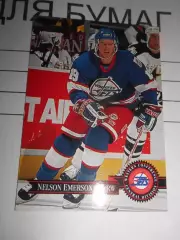 карточка = 7 - Nelson Emerson -Winnipeg Jets