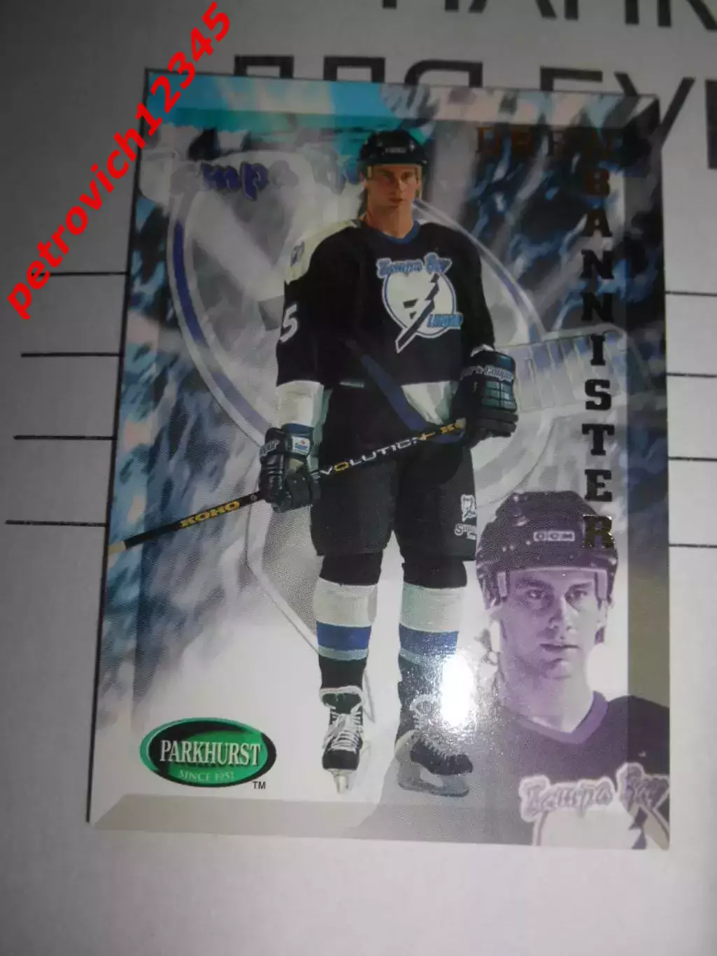 хоккей.карточка - 467 - Drew Bannister - Tampa Bay Lightning