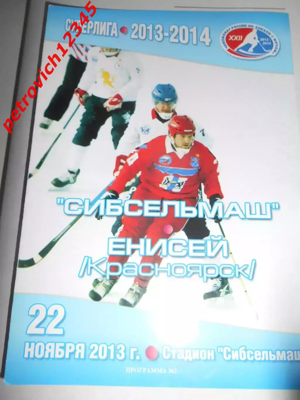 Сибсельмаш Новосибирск - Енисей Красноярск - 22 ноября 2013г