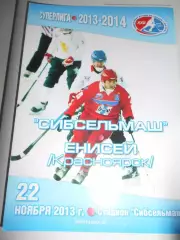 Сибсельмаш Новосибирск - Енисей Красноярск - 22 ноября 2013г