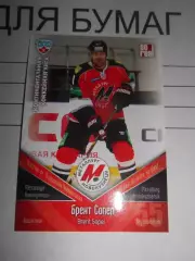 хоккей.карточка - МНК011 - Brent Sopel - Metallurg Novokuznetsk