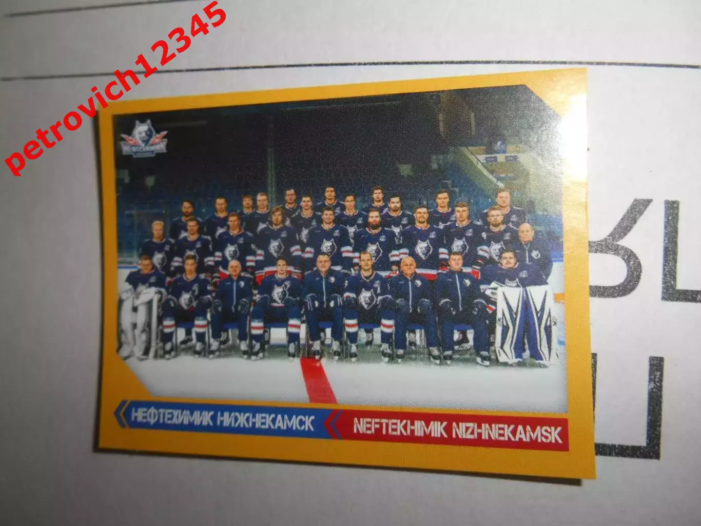 PANINI КХЛ 2018-2019 = 494 - Нефтехимик (Нижнекамск)