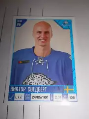 PANINI КХЛ 2019-2020 = 408 - Виктор Сведберг (Барыс Нур-Султан)