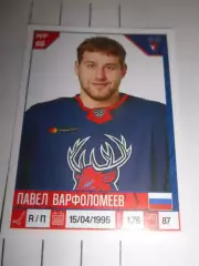 PANINI КХЛ 2019-2020 = 211 - Павел Варфоломеев (Торпедо Нижний Новгород)