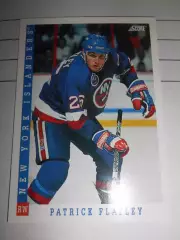 карточка = 1993-94 Score - 220 - Patrick Flatley - New York Islanders