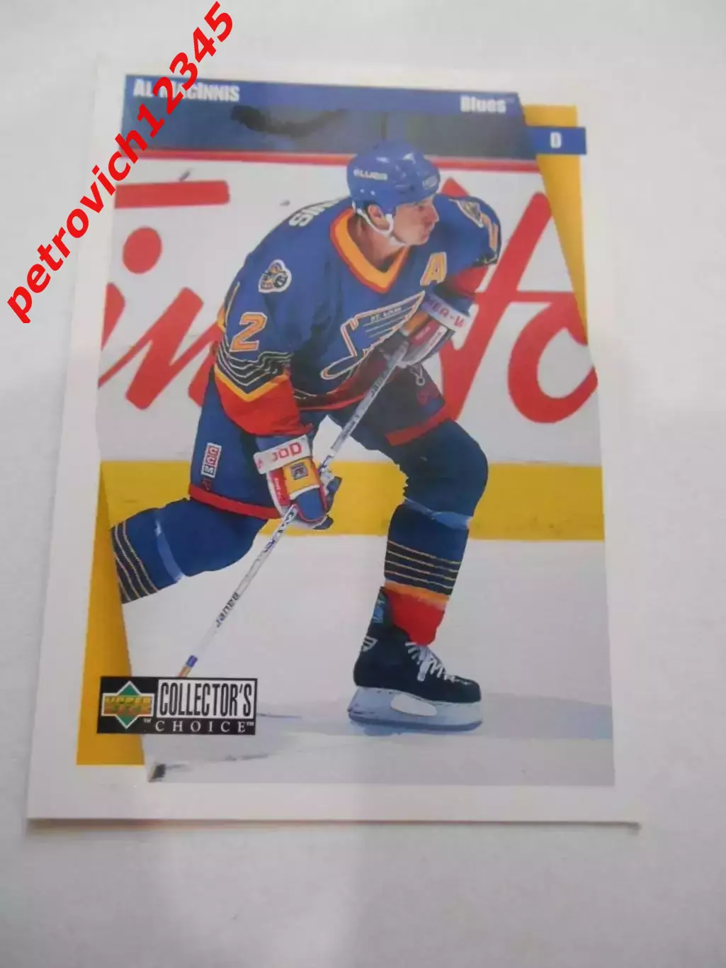 карточка = 1997-98 Collector's Choice - 234 - Al MacInnis - St. Louis Blues