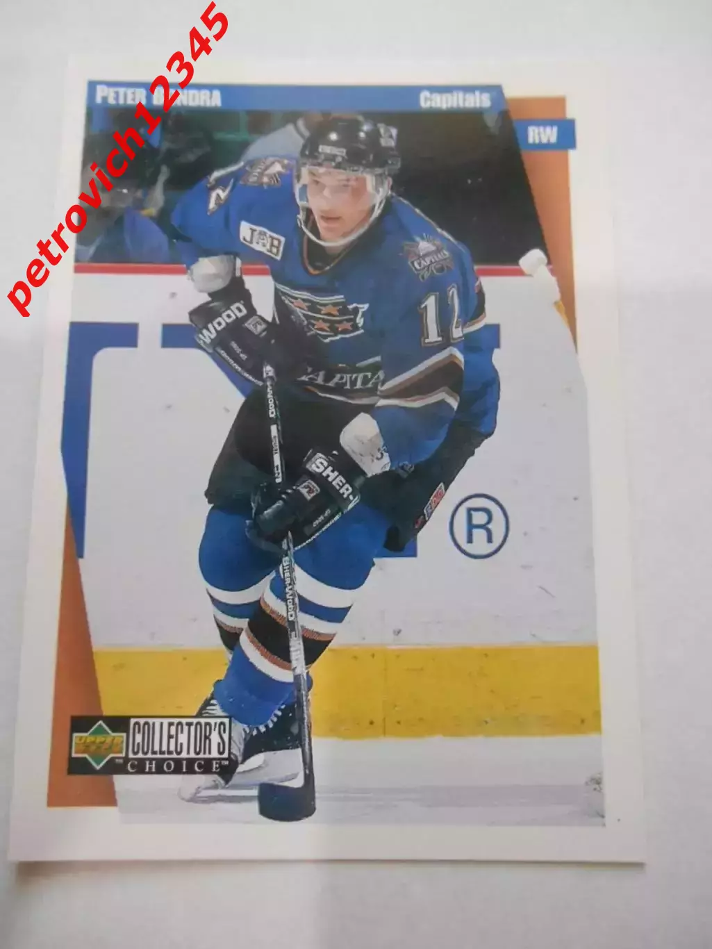 карточка = 1997-98 Collector's Choice - 270 - Peter Bondra - Washington Capitals