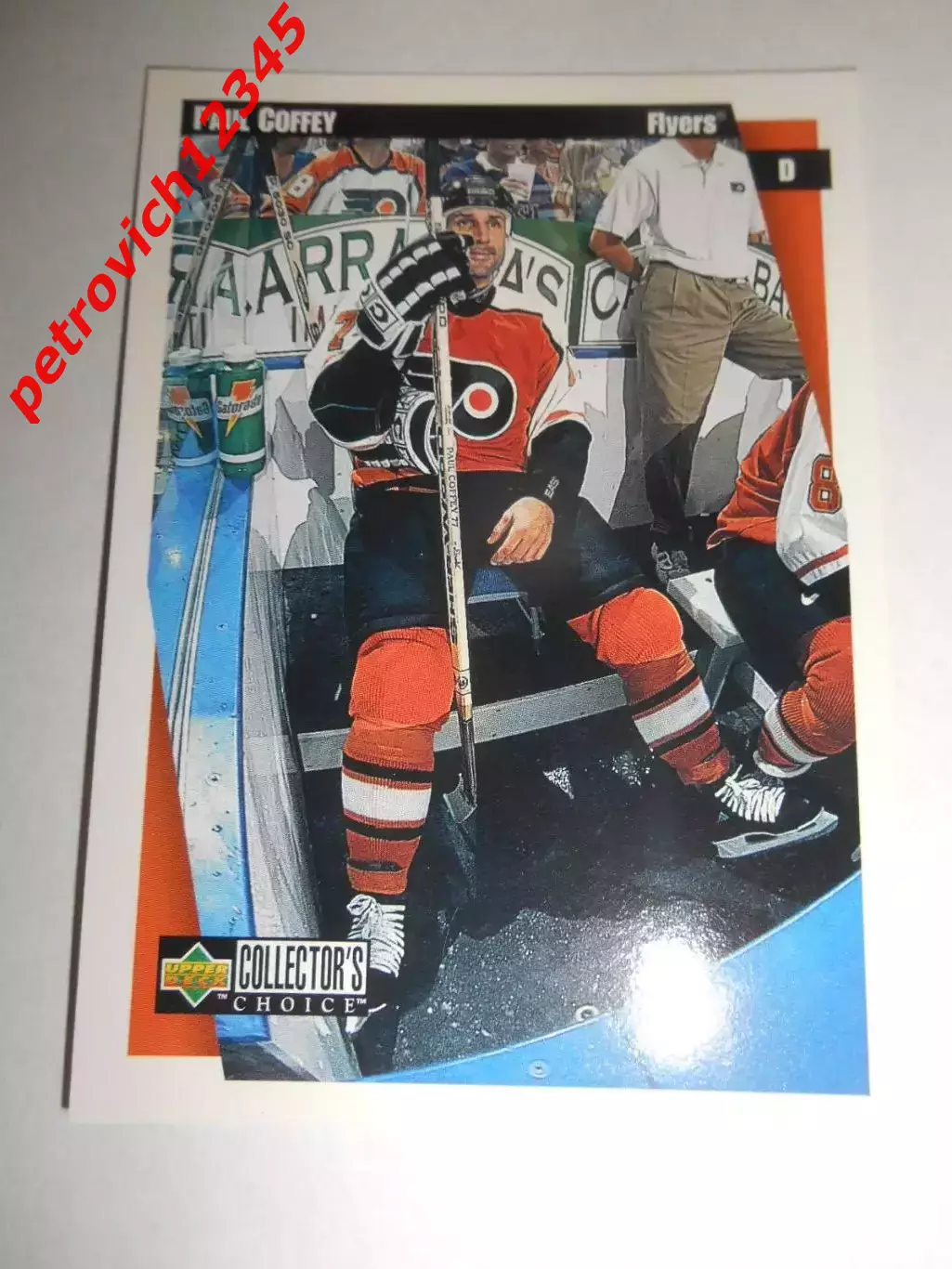 карточка = 1997-98 Collector's Choice - 189 - Paul Coffey - Philadelphia Flyers