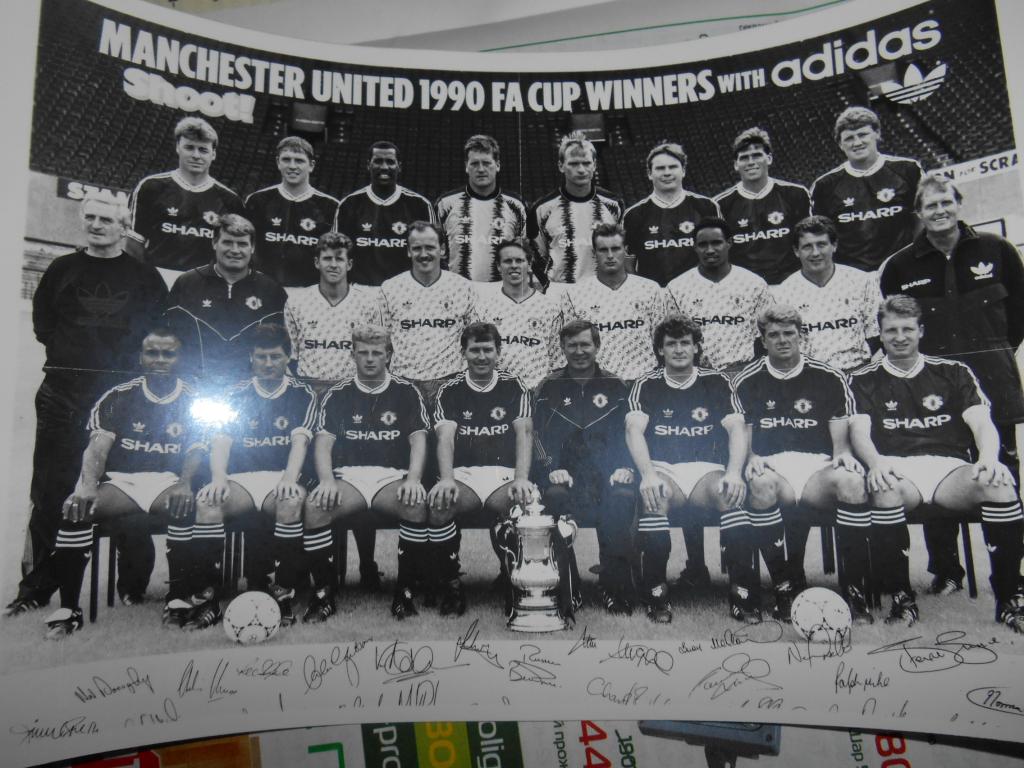 фотография команды MANCHESTER UNITED