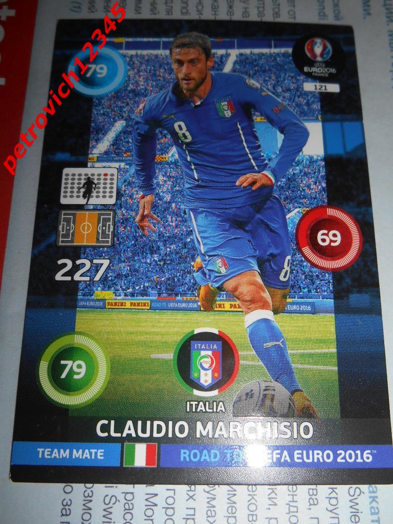 футбол.карточка=Claudio Marchisio (Italia)