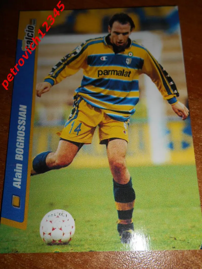 футбол.карточка=Alain Boghossian (Parma)