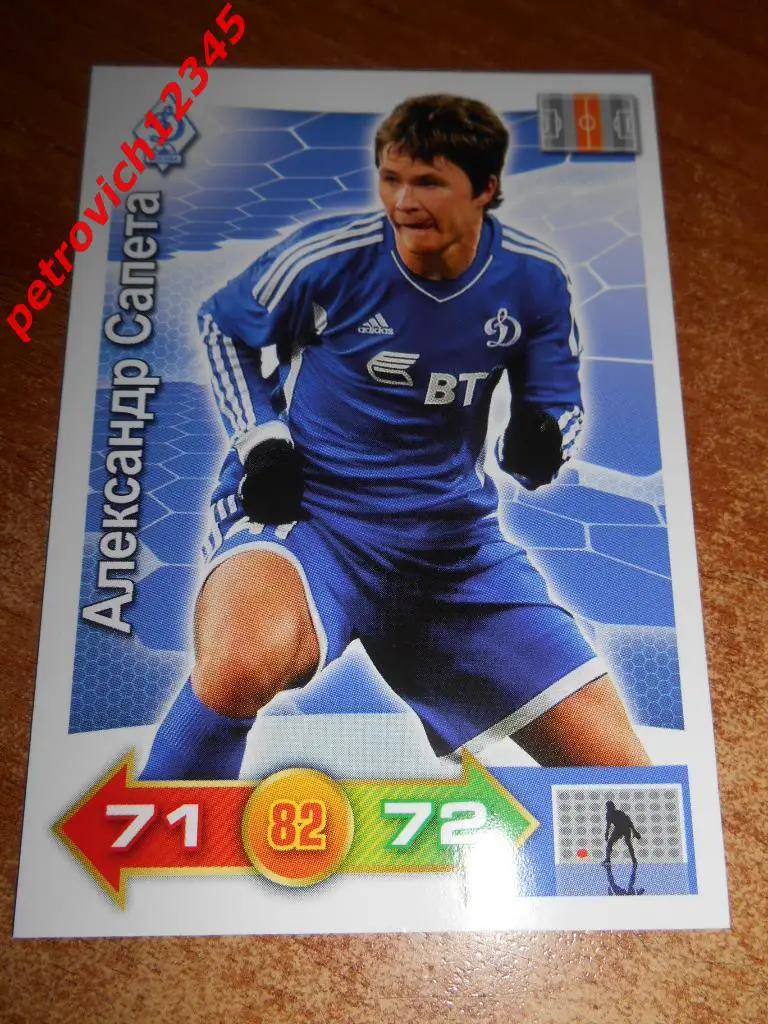 футбол.карточка= Александр Сапета (Динамо Москва)