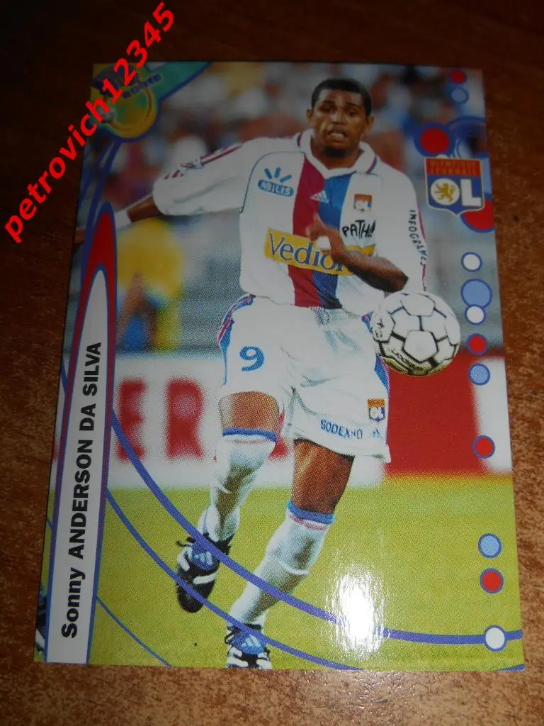 футбол.карточка= Sonny Anderson (Lyon)