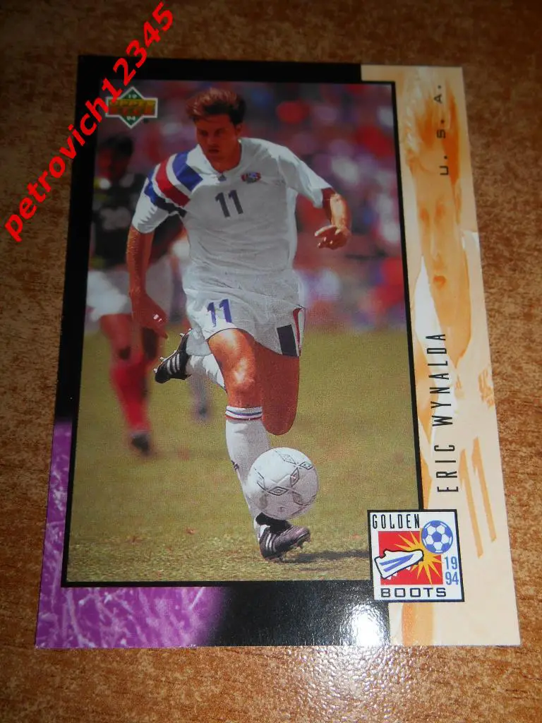 футбол.карточка= Eric Wylanda (United States)