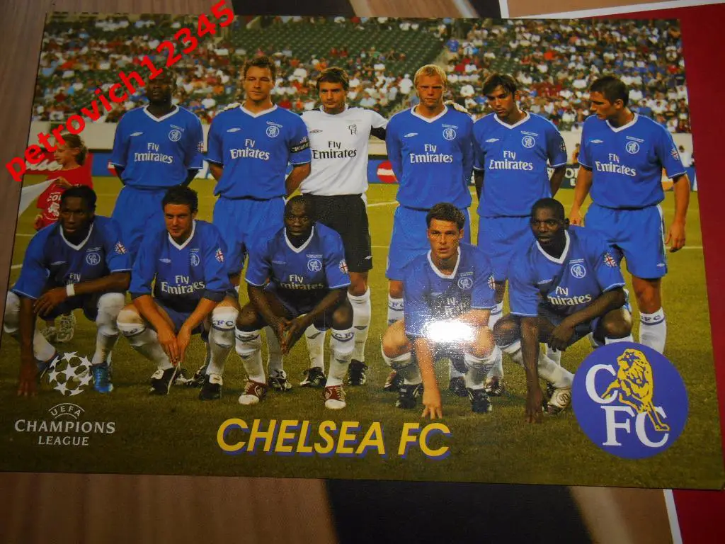 Открытка - CHELSEA FC