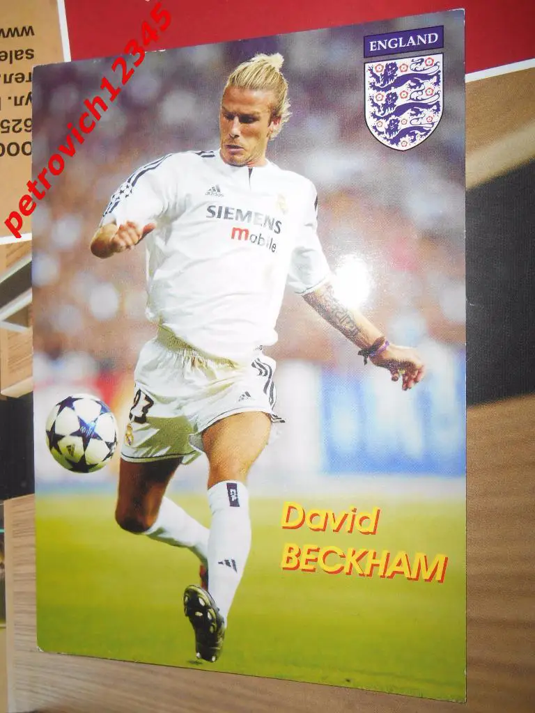 Открытка - BECKHAM
