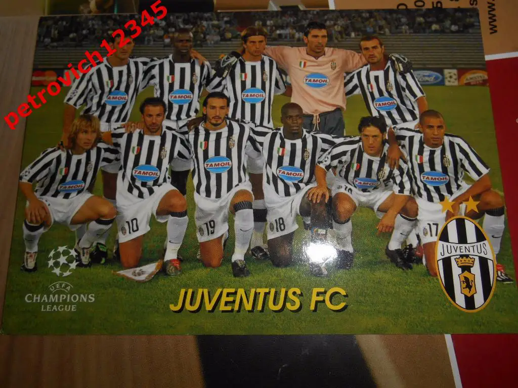 Открытка - JUVENTUS FC