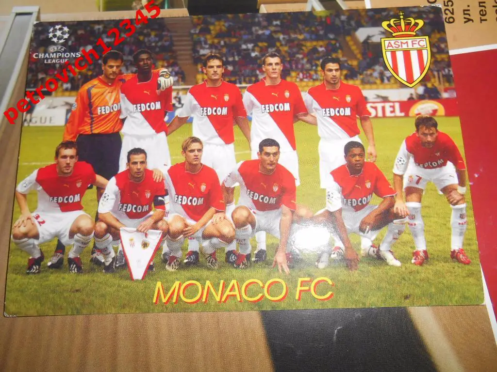 Открытка - MONACO FC