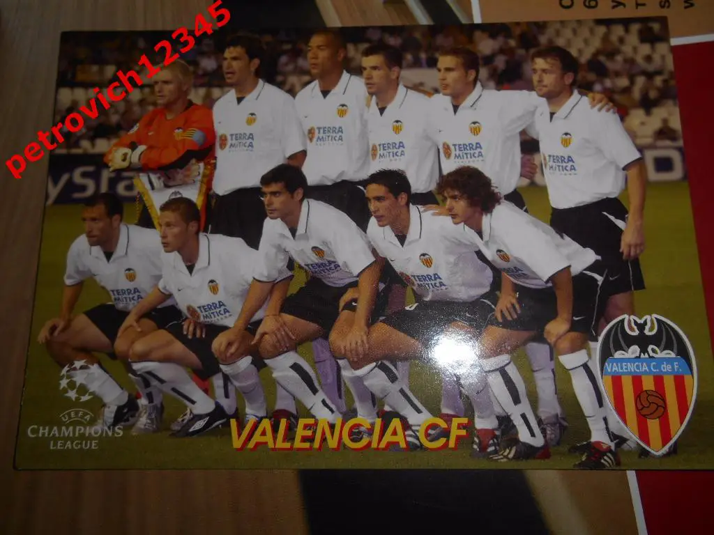 Открытка - VALENCIA CF