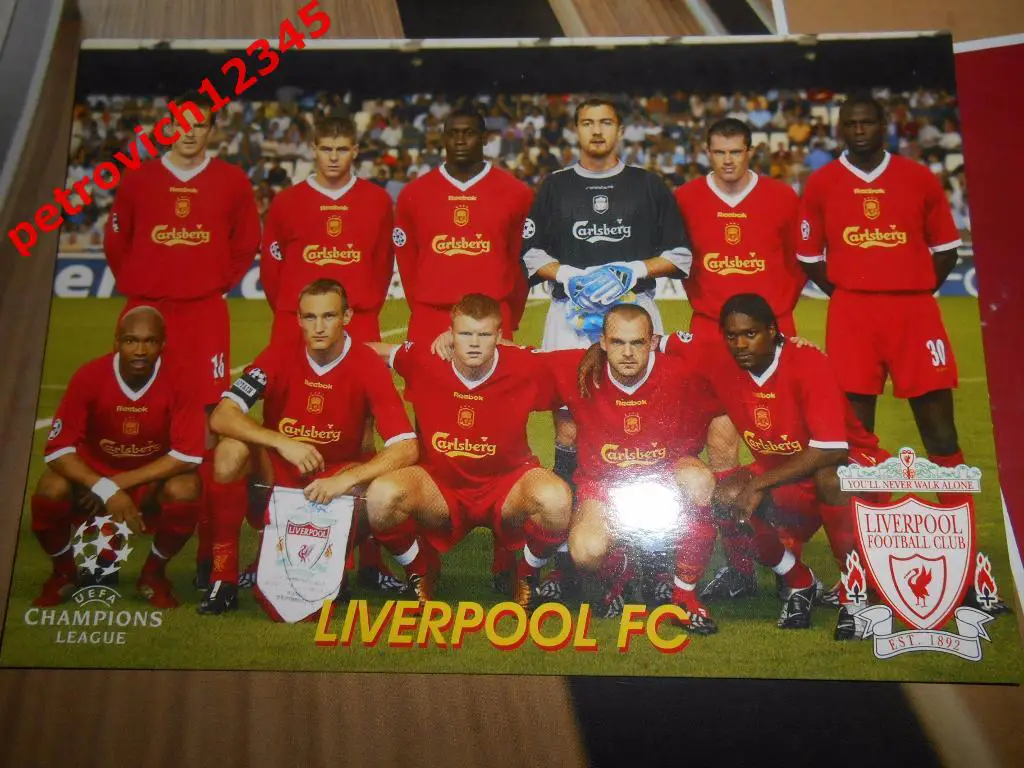 Открытка - LIVERPOOL FC