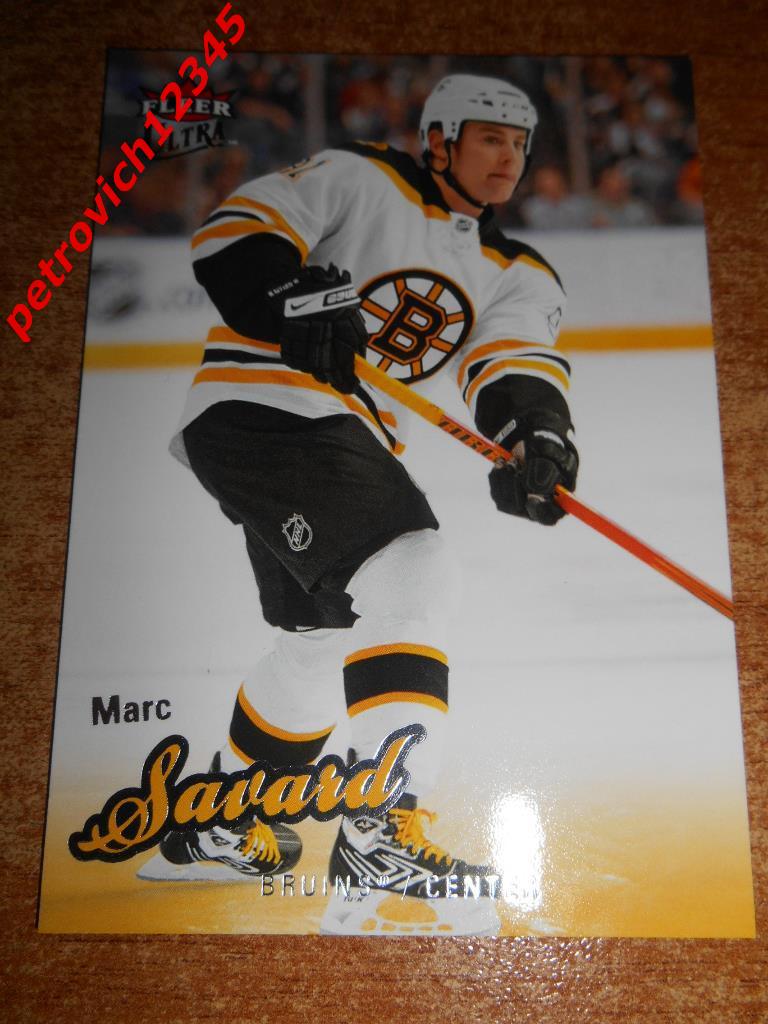 хоккей.карточка= Marc Savard (Boston Bruins)