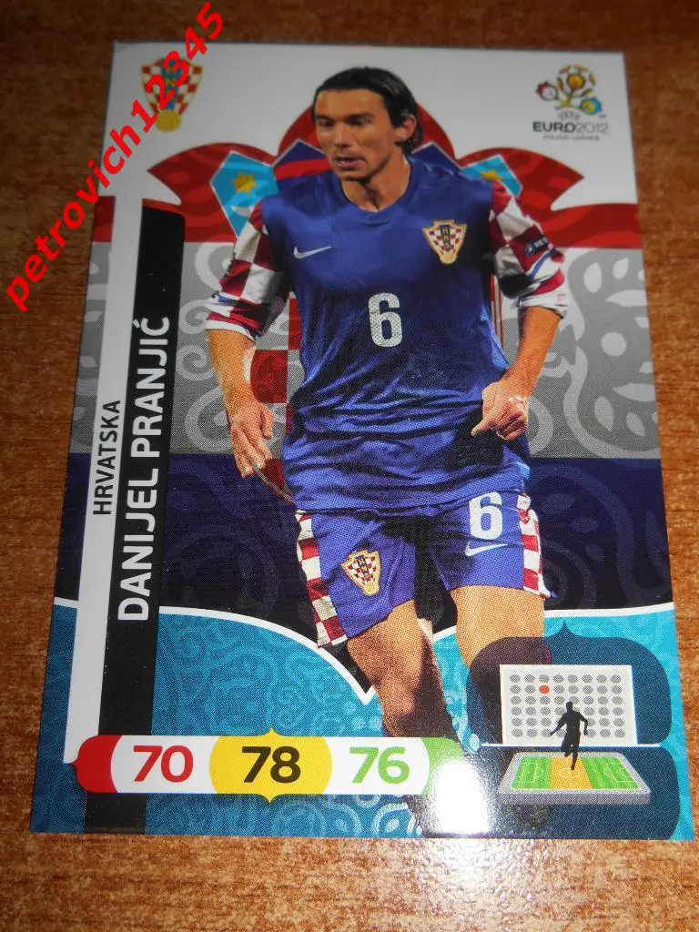 футбол.карточка = Danijel Pranjic (Hrvatska)