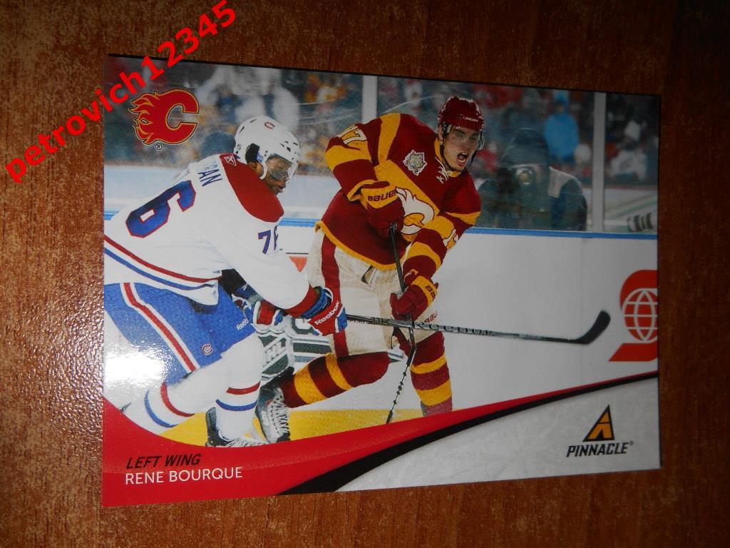 хоккей.карточка = Rene Bourque (Calgary Flames)