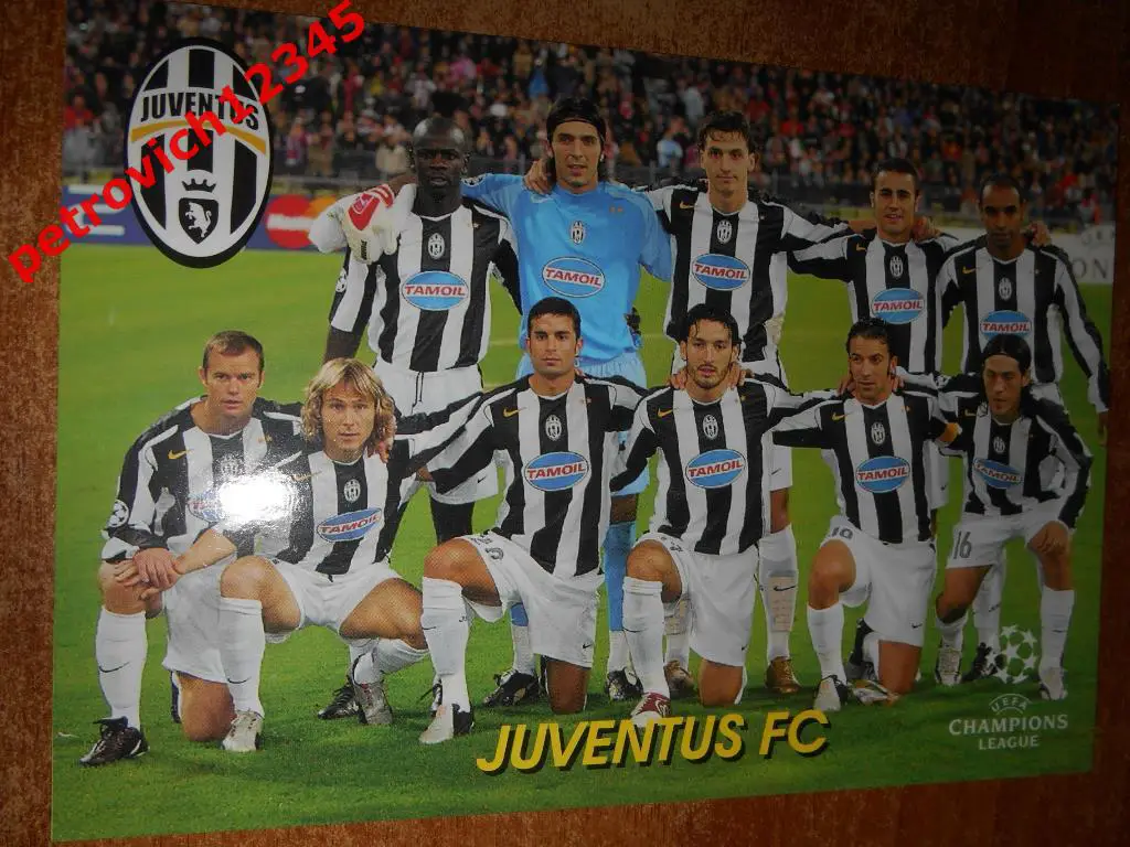 Открытка - JUVENTUS FC