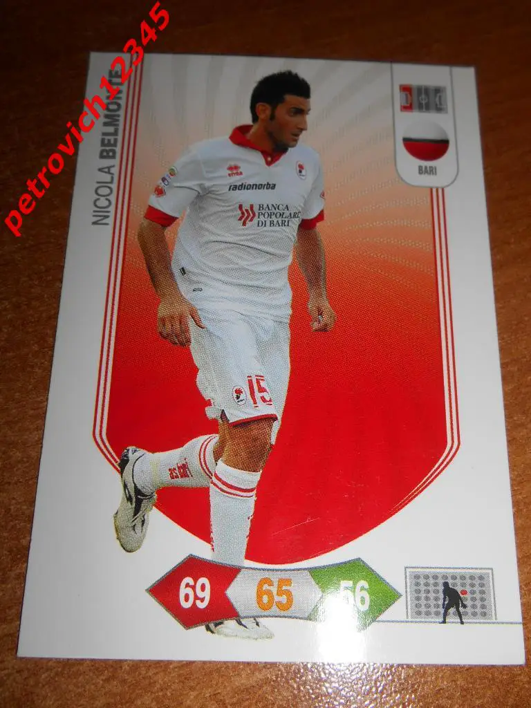 футбол.карточка = Nicola Belmonte (Bari)