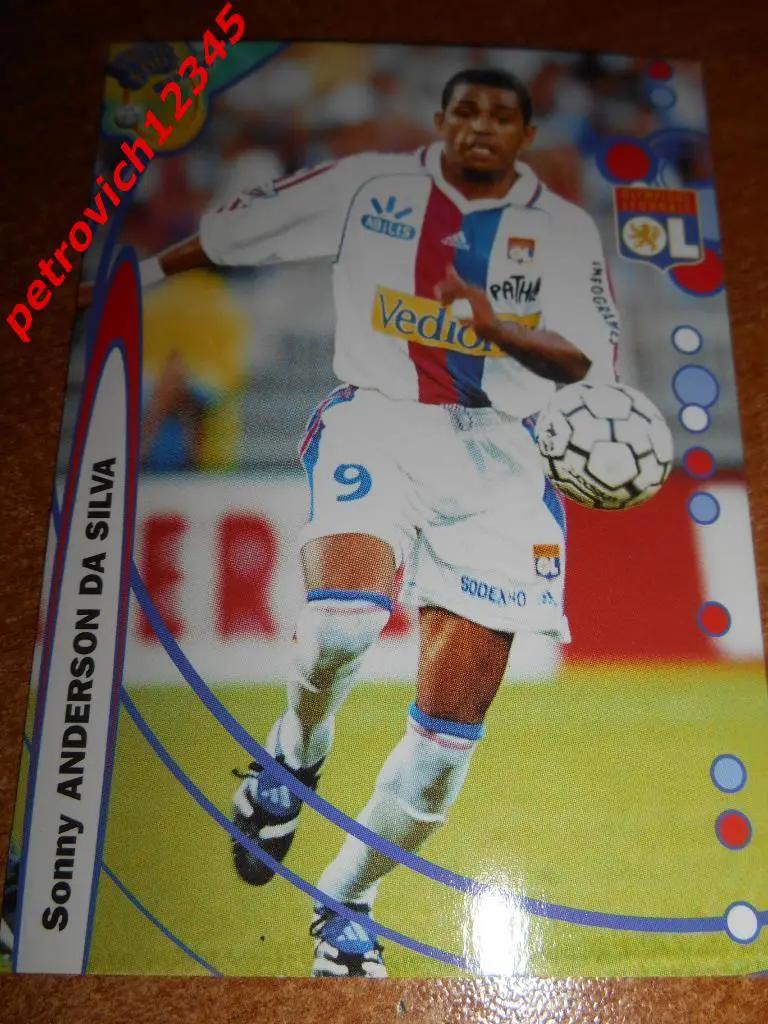 футбол.карточка = Sonny Anderson (Lyon)