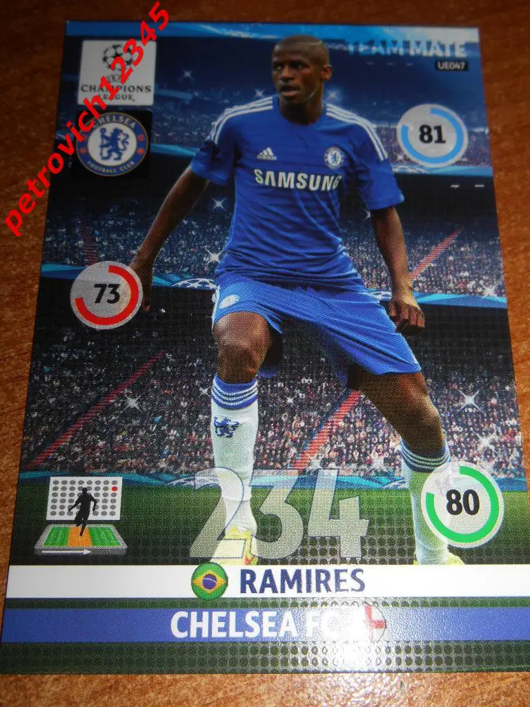 футбол.карточка = Ramires (Chelsea FC)